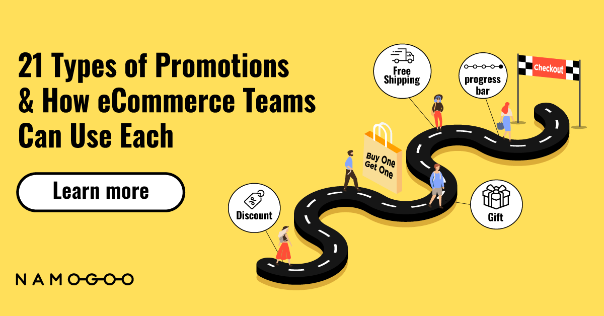 21 Types of Promotions & How eCommerce Teams Can Use Each