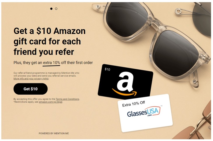 glasses USA rewards program